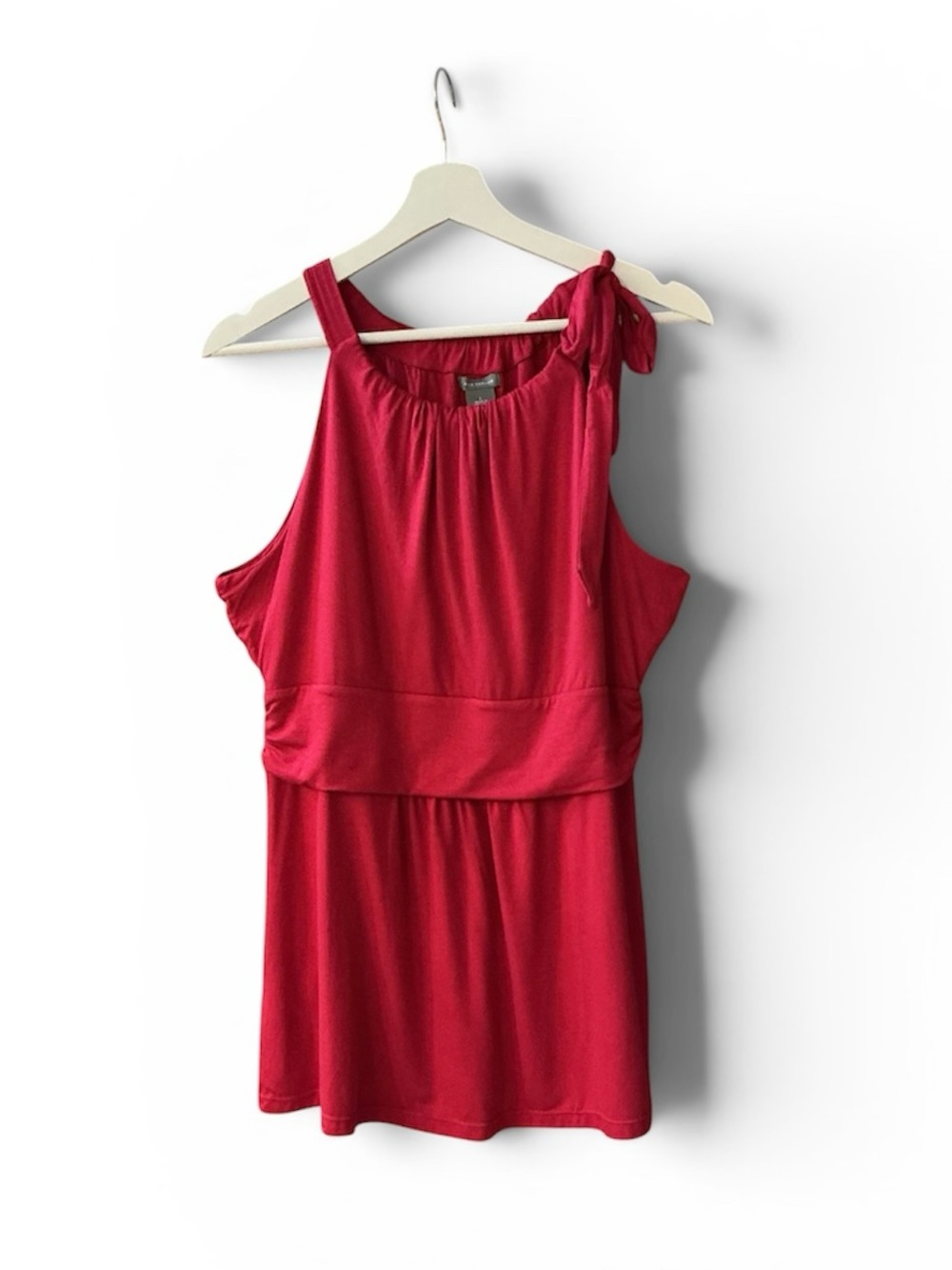 Ann Taylor - NWT - Fuschia Tie-Shoulder Tank Top